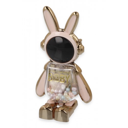 Newface Astro Stand Tavşan Astronot - Pembe