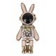 Newface Astro Stand Tavşan Astronot - Pembe