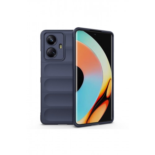 Newface Realme 10 Pro 5G Kılıf Optimum Silikon - Lacivert Newface Realme 10 Pro 5G Kılıf Optimum Silikon - Lacivert