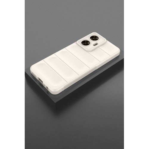Newface Realme C55 Kılıf Optimum Silikon - Krem Newface Realme C55 Kılıf Optimum Silikon - Krem
