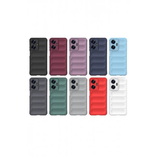 Newface Realme C55 Kılıf Optimum Silikon - Krem Newface Realme C55 Kılıf Optimum Silikon - Krem