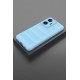 Newface Realme C55 Kılıf Optimum Silikon - Sky Blue Newface Realme C55 Kılıf Optimum Silikon - Sky Blue