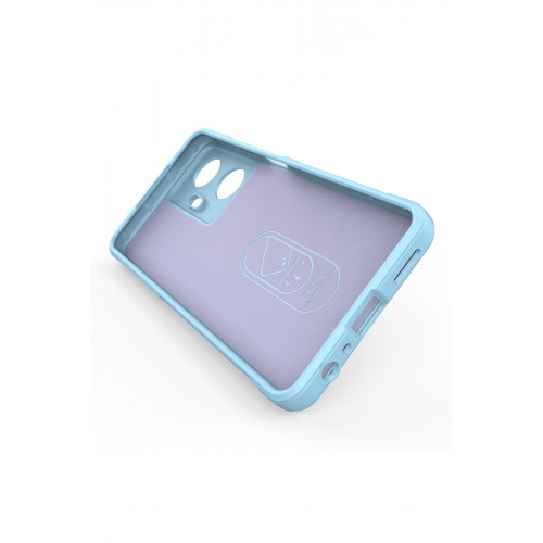 Newface Realme C55 Kılıf Optimum Silikon - Sky Blue Newface Realme C55 Kılıf Optimum Silikon - Sky Blue
