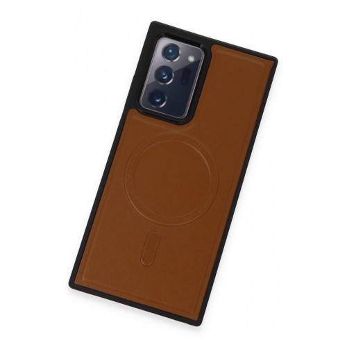 Newface Samsung Galaxy Note 20 Ultra Kılıf Ozzi Magsafe Deri Kapak - Koyu Yeşil Newface Samsung Galaxy Note 20 Ultra Kılıf Ozzi Magsafe Deri Kapak - Koyu Yeşil