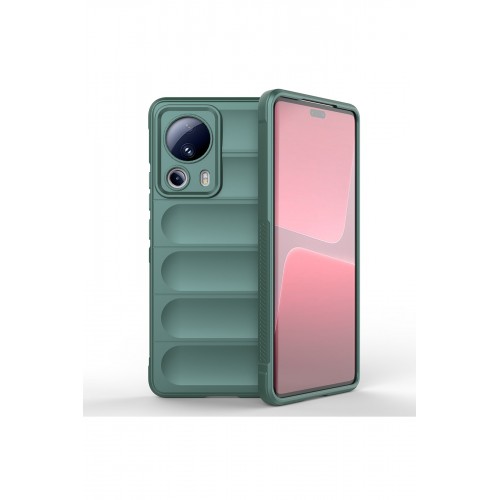 Newface Xiaomi Mi 13 Lite Kılıf Optimum Silikon - Koyu Yeşil Newface Xiaomi Mi 13 Lite Kılıf Optimum Silikon - Koyu Yeşil