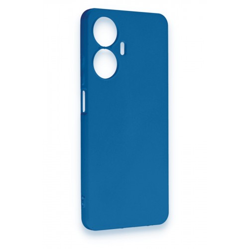 Newface Realme C55 Kılıf First Silikon - Mavi Newface Realme C55 Kılıf First Silikon - Mavi
