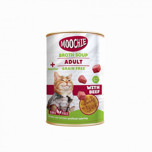 Moochie Et Suyu Çorba Dana Etli Yet.Kedi 135ML Moochie Et Suyu Çorba Dana Etli Yet.Kedi 135ML