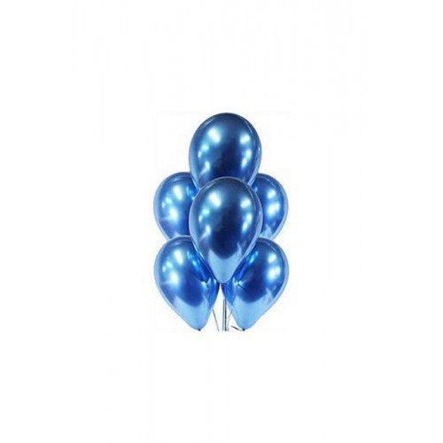 ZERO LAND - 50 adet Krom (Aynalı Çok Parlak ) Balon Mavi ZERO LAND - 50 adet Krom (Aynalı Çok Parlak ) Balon Mavi