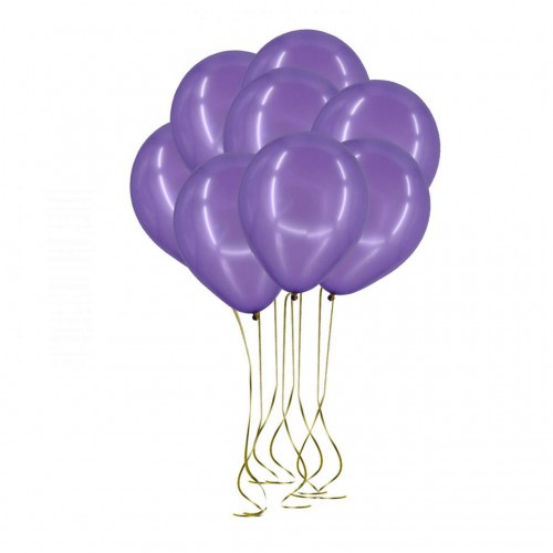 ZERO LAND - 100 adet Metalik Balon Mor 12 inç - 30 cm ZERO LAND - 100 adet Metalik Balon Mor 12 inç - 30 cm