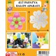 ZERO LAND - 4 adet Papatya Balon Aparatı Şeffaf 7 cm
