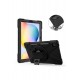 Newface Samsung Galaxy P610 Tab S6 Lite 10.4 Kılıf Amazing Tablet Kapak - Siyah
