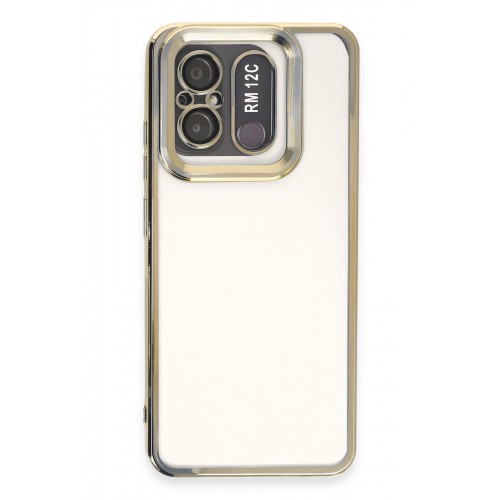 Newface Xiaomi Redmi 12C Kılıf Slot Silikon - Gold Newface Xiaomi Redmi 12C Kılıf Slot Silikon - Gold