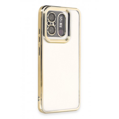 Newface Xiaomi Redmi 12C Kılıf Slot Silikon - Gold Newface Xiaomi Redmi 12C Kılıf Slot Silikon - Gold