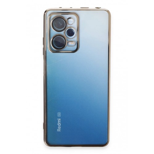Newface Xiaomi Redmi Note 12 Pro 5G Kılıf Razer Lensli Silikon - Gold Newface Xiaomi Redmi Note 12 Pro 5G Kılıf Razer Lensli Silikon - Gold
