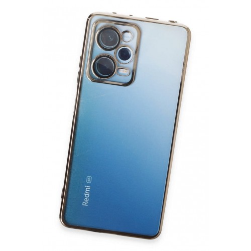 Newface Xiaomi Redmi Note 12 Pro 5G Kılıf Razer Lensli Silikon - Gold Newface Xiaomi Redmi Note 12 Pro 5G Kılıf Razer Lensli Silikon - Gold