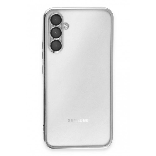 Newface Samsung Galaxy A54 5G Kılıf Razer Lensli Silikon - Gümüş Newface Samsung Galaxy A54 5G Kılıf Razer Lensli Silikon - Gümüş