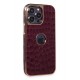 Newface iPhone 13 Pro Max Kılıf Snake Kapak - Derin Mor Newface iPhone 13 Pro Max Kılıf Snake Kapak - Derin Mor