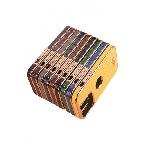 Newface iPhone 13 Kılıf Snake Kapak - Kahverengi Newface iPhone 13 Kılıf Snake Kapak - Kahverengi