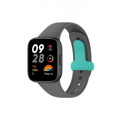 Newface Xiaomi Redmi Watch 3 Origin Silikon Kordon - Füme Newface Xiaomi Redmi Watch 3 Origin Silikon Kordon - Füme