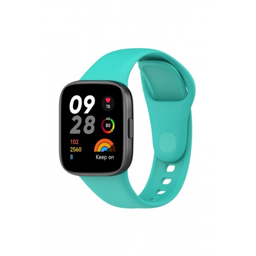 Newface Xiaomi Redmi Watch 3 Klasik Kordon - Turkuaz Newface Xiaomi Redmi Watch 3 Klasik Kordon - Turkuaz