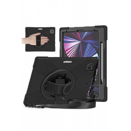 Newface iPad Pro 12.9 (2021) Kılıf Amazing Tablet Kapak - Siyah Newface iPad Pro 12.9 (2021) Kılıf Amazing Tablet Kapak - Siyah