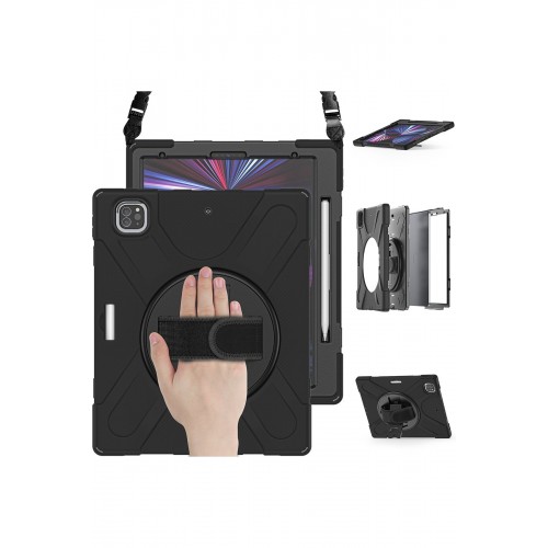 Newface iPad Pro 12.9 (2021) Kılıf Amazing Tablet Kapak - Siyah Newface iPad Pro 12.9 (2021) Kılıf Amazing Tablet Kapak - Siyah