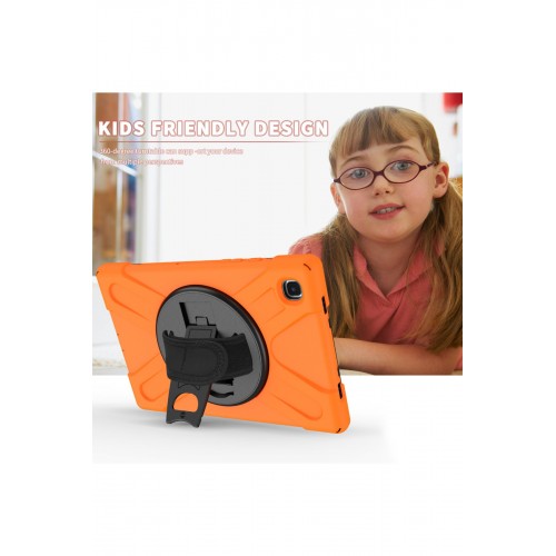 Newface Samsung Galaxy T220 Tab A7 Lite 8.7 Kılıf Amazing Tablet Kapak - Turuncu Newface Samsung Galaxy T220 Tab A7 Lite 8.7 Kılıf Amazing Tablet Kapak - Turuncu