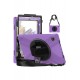 Newface Samsung Galaxy X200 Tab A8 10.5 Kılıf Amazing Tablet Kapak - Mor