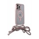 Newface iPhone 13 Pro Kılıf Divo Lazer Askılı Magsafe Kapak - Pembe Newface iPhone 13 Pro Kılıf Divo Lazer Askılı Magsafe Kapak - Pembe