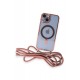 Newface iPhone 14 Kılıf Divo Lazer Askılı Magsafe Kapak - Pembe Newface iPhone 14 Kılıf Divo Lazer Askılı Magsafe Kapak - Pembe