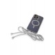 Newface iPhone 14 Pro Kılıf Divo Lazer Askılı Magsafe Kapak - Gümüş Newface iPhone 14 Pro Kılıf Divo Lazer Askılı Magsafe Kapak - Gümüş