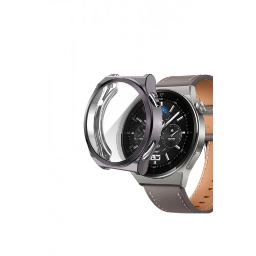 Newface Huawei Watch GT2 46mm Dota Camlı Kasa Ekran Koruyucu - Uzay Grisi Newface Huawei Watch GT2 46mm Dota Camlı Kasa Ekran Koruyucu - Uzay Grisi