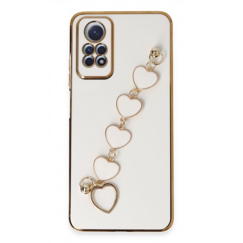 Newface Xiaomi Redmi Note 12 Pro 4G Kılıf Esila Silikon - Beyaz Newface Xiaomi Redmi Note 12 Pro 4G Kılıf Esila Silikon - Beyaz