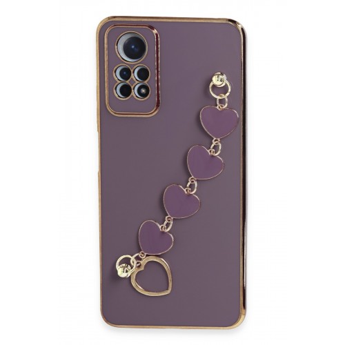 Newface Xiaomi Redmi Note 12 Pro 4G Kılıf Esila Silikon - Mor Newface Xiaomi Redmi Note 12 Pro 4G Kılıf Esila Silikon - Mor