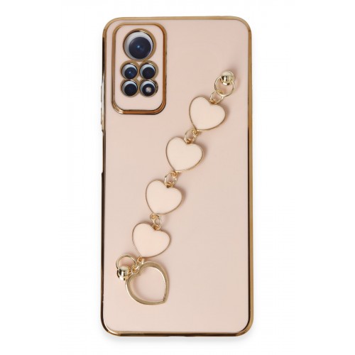 Newface Xiaomi Redmi Note 12 Pro 4G Kılıf Esila Silikon - Pudra Newface Xiaomi Redmi Note 12 Pro 4G Kılıf Esila Silikon - Pudra