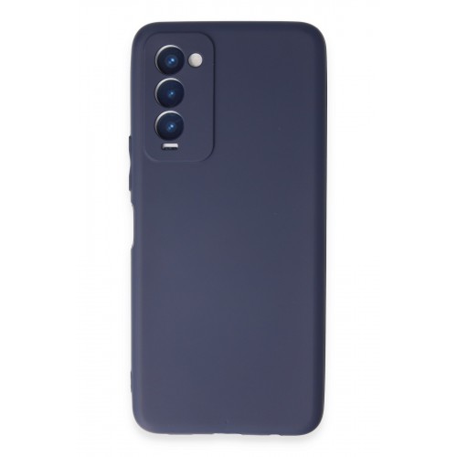 Newface Tecno Camon 18T Kılıf First Silikon - Lacivert Newface Tecno Camon 18T Kılıf First Silikon - Lacivert