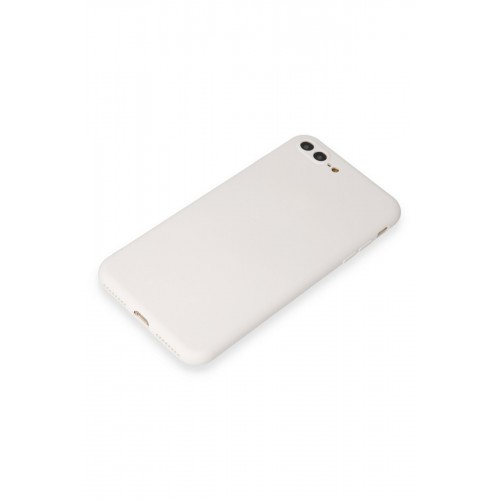 Newface iPhone 8 Plus Kılıf First Silikon - Beyaz Newface iPhone 8 Plus Kılıf First Silikon - Beyaz