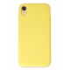 Newface iPhone XR Kılıf First Silikon - Sarı Newface iPhone XR Kılıf First Silikon - Sarı