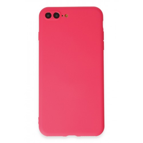 Newface iPhone 7 Plus Kılıf First Silikon - Pembe