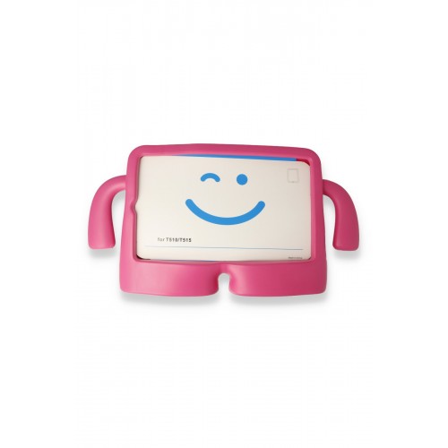 Newface iPad 2022 10.9 (10.nesil) Kılıf Karakter Tablet Silikon - Pembe