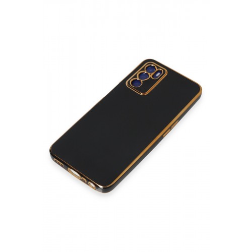 Newface Oppo A16 Kılıf Volet Silikon - Siyah Newface Oppo A16 Kılıf Volet Silikon - Siyah
