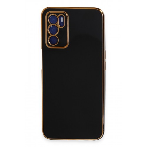 Newface Oppo A55 Kılıf Volet Silikon - Siyah Newface Oppo A55 Kılıf Volet Silikon - Siyah