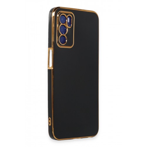Newface Oppo A55 Kılıf Volet Silikon - Siyah Newface Oppo A55 Kılıf Volet Silikon - Siyah