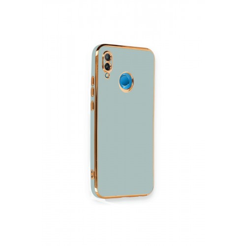 Newface Huawei P20 Lite Kılıf Volet Silikon - Açık Yeşil Newface Huawei P20 Lite Kılıf Volet Silikon - Açık Yeşil