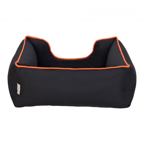 Pet Comfort Alpha Kedi ve Köpek Yatağı Siyah w Turuncu Biye S 60x50cm Pet Comfort Alpha Kedi ve Köpek Yatağı Siyah w Turuncu Biye S 60x50cm