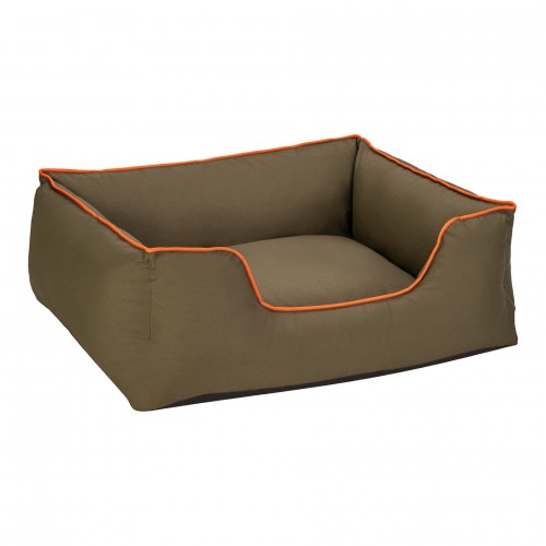 Pet Comfort Alpha Köpek Yatağı Haki w Turuncu Biye M 80x65cm Pet Comfort Alpha Köpek Yatağı Haki w Turuncu Biye M 80x65cm