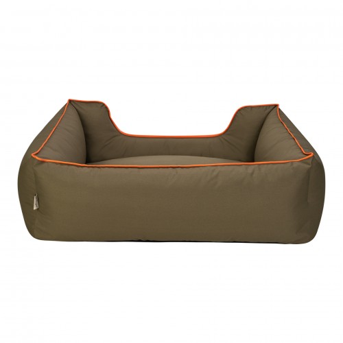 Pet Comfort Alpha Köpek Yatağı Haki w Turuncu Biye L 105x85cm Pet Comfort Alpha Köpek Yatağı Haki w Turuncu Biye L 105x85cm