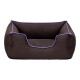 Pet Comfort Alpha Kedi ve Köpek Yatağı Kahverengi w Mor Biye S 60x50cm Pet Comfort Alpha Kedi ve Köpek Yatağı Kahverengi w Mor Biye S 60x50cm