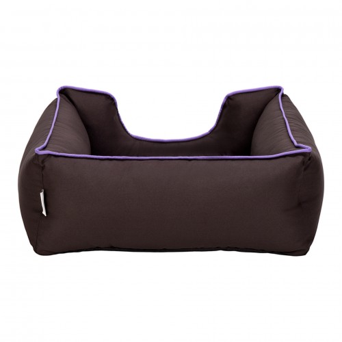 Pet Comfort Alpha Kedi ve Köpek Yatağı Kahverengi w Mor Biye S 60x50cm Pet Comfort Alpha Kedi ve Köpek Yatağı Kahverengi w Mor Biye S 60x50cm