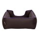Pet Comfort Alpha Kedi ve Köpek Yatağı Kahverengi w Mor Biye S 60x50cm Pet Comfort Alpha Kedi ve Köpek Yatağı Kahverengi w Mor Biye S 60x50cm